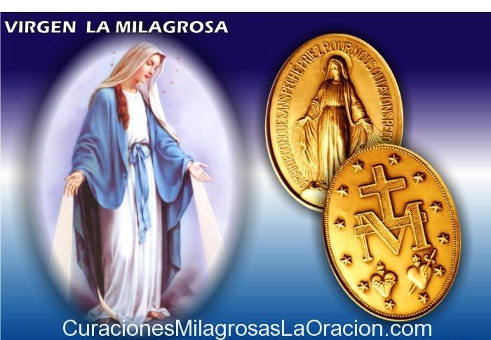 ORACIÓN A LA MEDALLA MILAGROSA