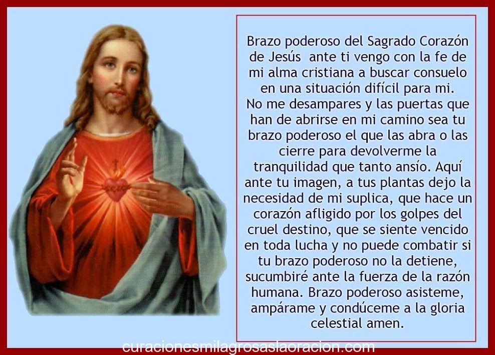 Oración al brazo poderoso Pidiendo bendiciones necesarias