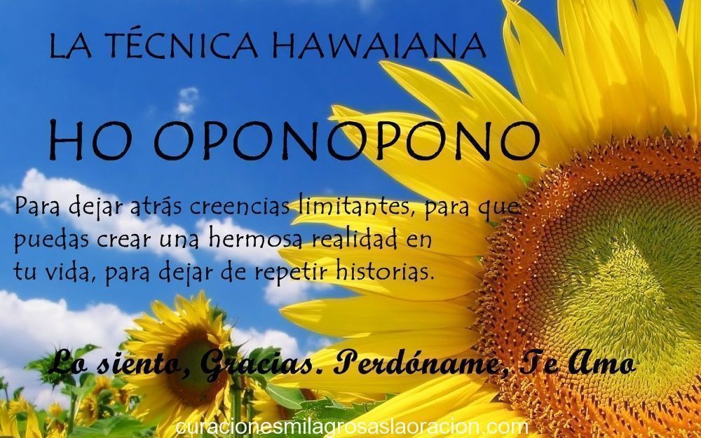 Herramientas del Ho'oponopono