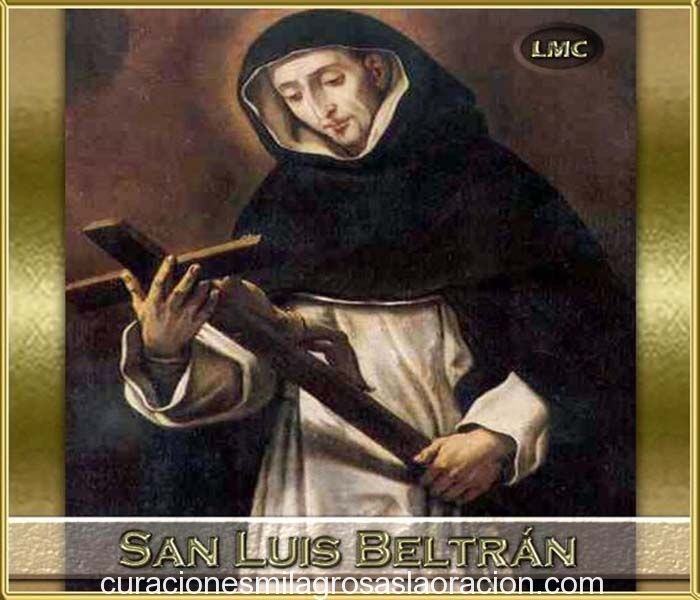 Oración de San Luis Beltrán para pedir se aleje la mala Suerte