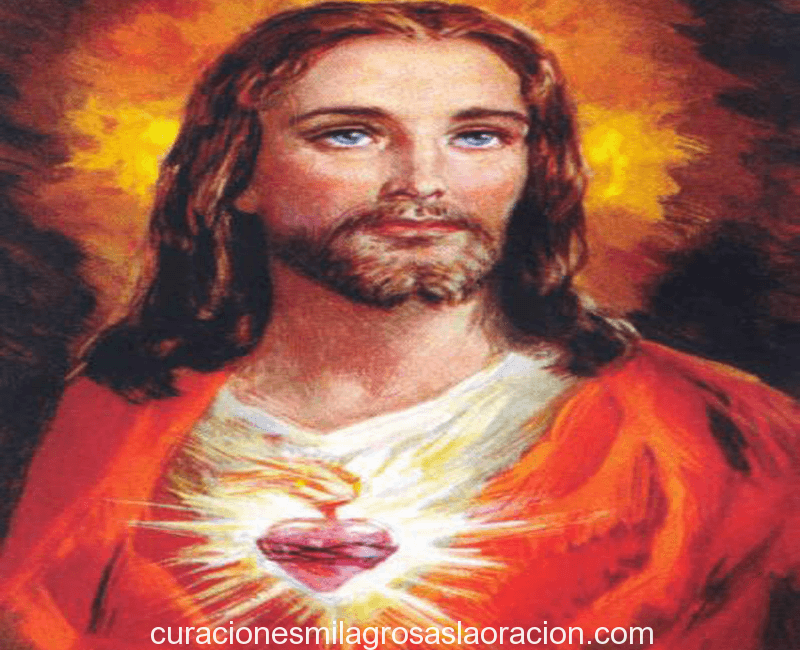 Oración al sagrado corazón de Jesús