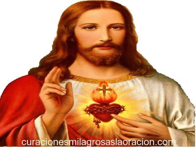 Oración Sagrado Corazón de Jesús