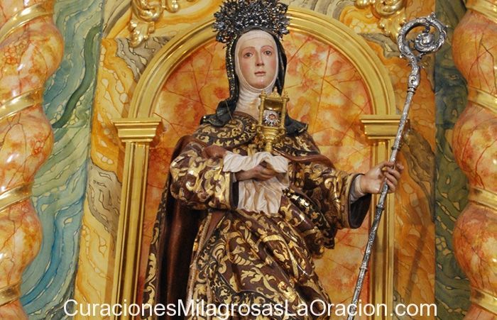 Oración a Santa Clara