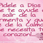 Pídele a Dios que te ayude