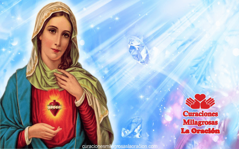 Oración al sagrado corazón de María