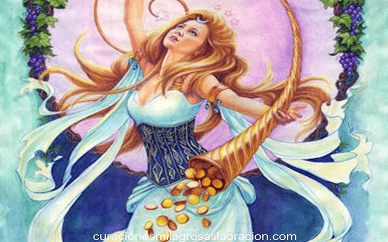 Abundia angel de la Prósperidad