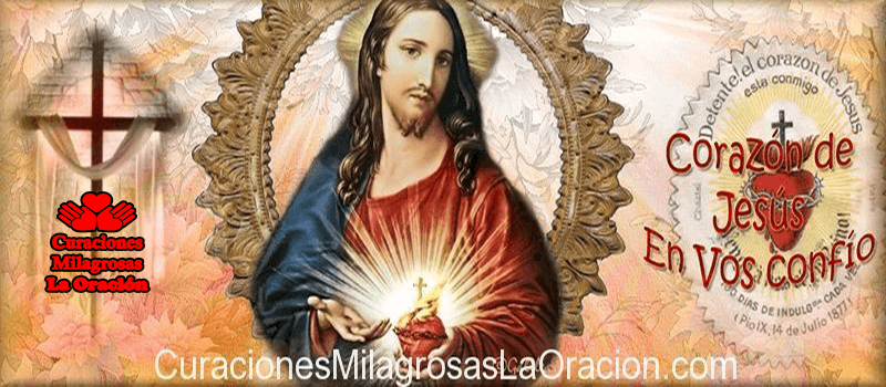 Oración al Sagrado Corazón de Jesús para una grave necesidad