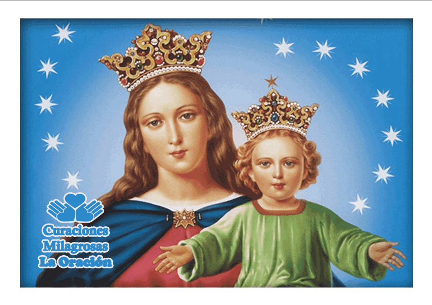 Oración, la Virgen María Auxiliadora