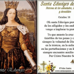 Oración a Santa Eduvigis pidiendo prosperidad Financiera