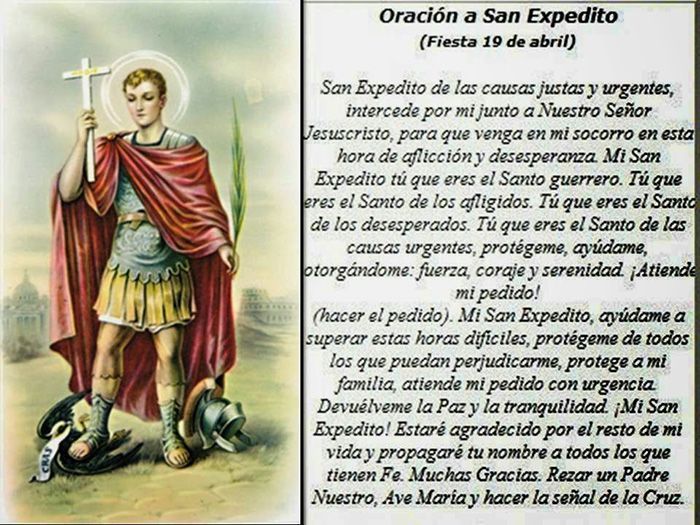 Oración a San Expedito