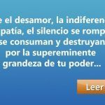 pidiendo que regrese