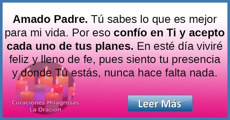 Oración Diaria de Bendiciones