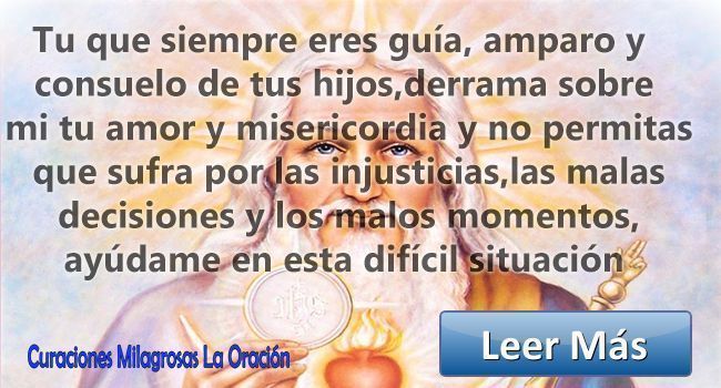 Oración de Dios Padre para la liberación de Presos
