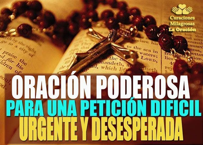 Oración a Dios Todopoderoso