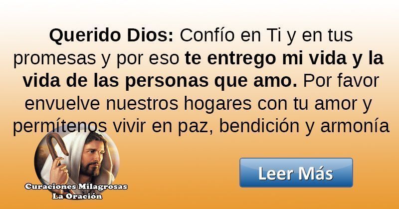 Oración diaria al Señor de bendiciones