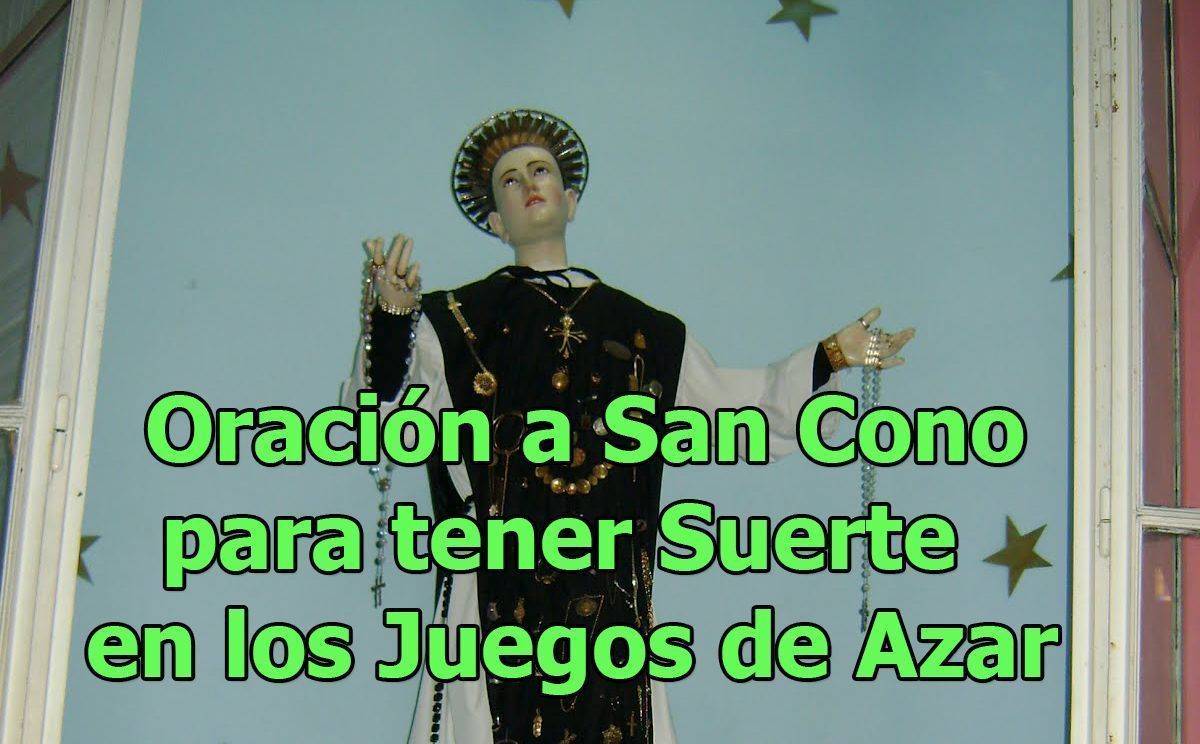 Oración a San Cono