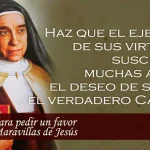 Santo del día. Santa Maravilla de Jesús.