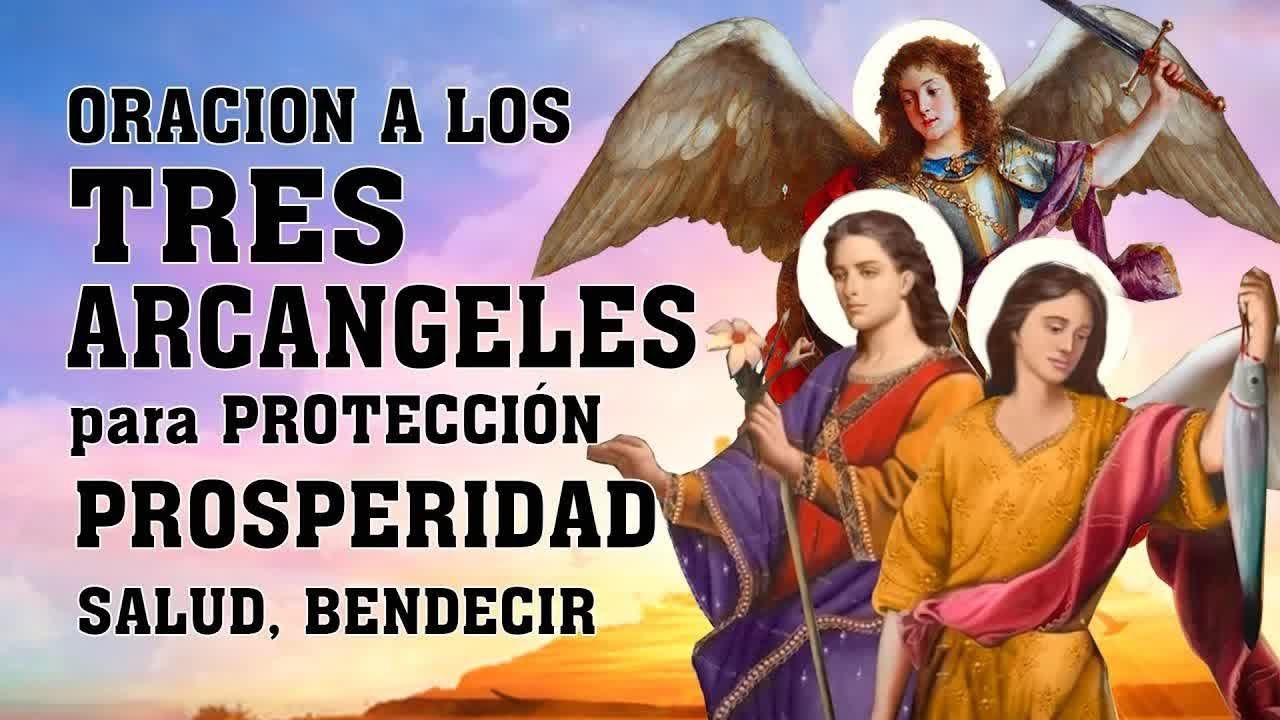 Oración a los tres Ángeles de Dios Peticiones Urgentes
