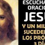 Oración a Jesús pidiendo Trabajo, Salud y Progreso