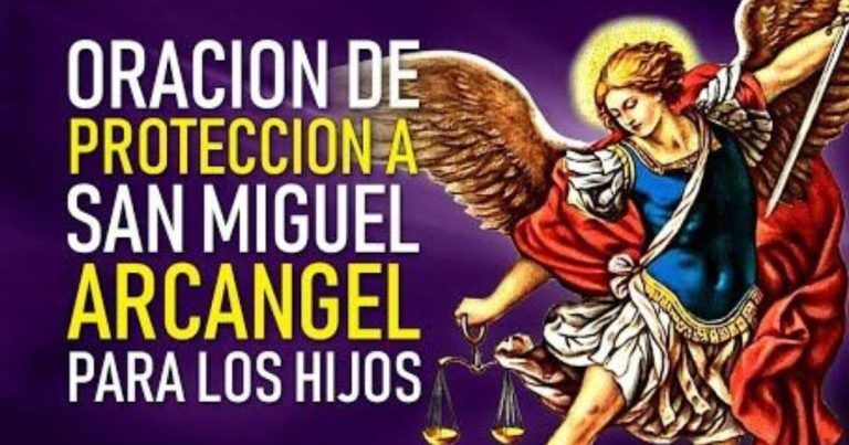 Mensajes de San Miguel Arcángel Pidiendo la Protección de los Hijos
