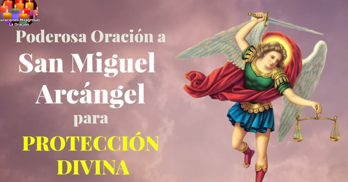 Oración a San Miguel Arcángel Pidiendo Gran Protección