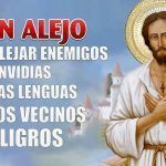 Oración a San Alejo pidiendo Anular y Alejar a nuestros Enemigos