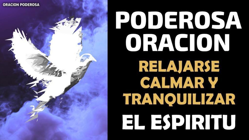 Oración Pidiendo Relajarse y Calmar el Espíritu