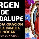 Cadena de oración a la virgen de Guadalupe pidiendo Protección