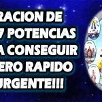 Oración las 7 Potencias pidiendo atraer Dinero