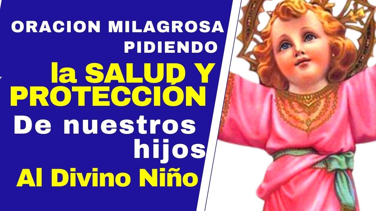 Oración al Divino Niño Jesús para pedirle protección por mis Hijos