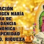 Oración a la Virgen María pidiendo Prosperidad