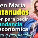 Oración de la Virgen Desatanudos pidiendo prosperidad