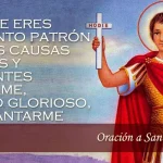 Oración a San Expedito pidiendo que los negocios