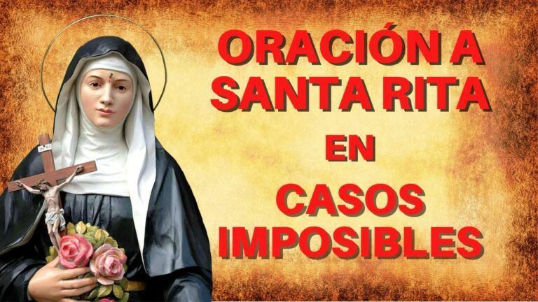 Oración a Santa Rita de Casia