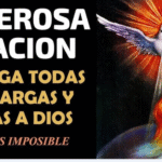 Oración a Dios para entregar Cargas y miedos,