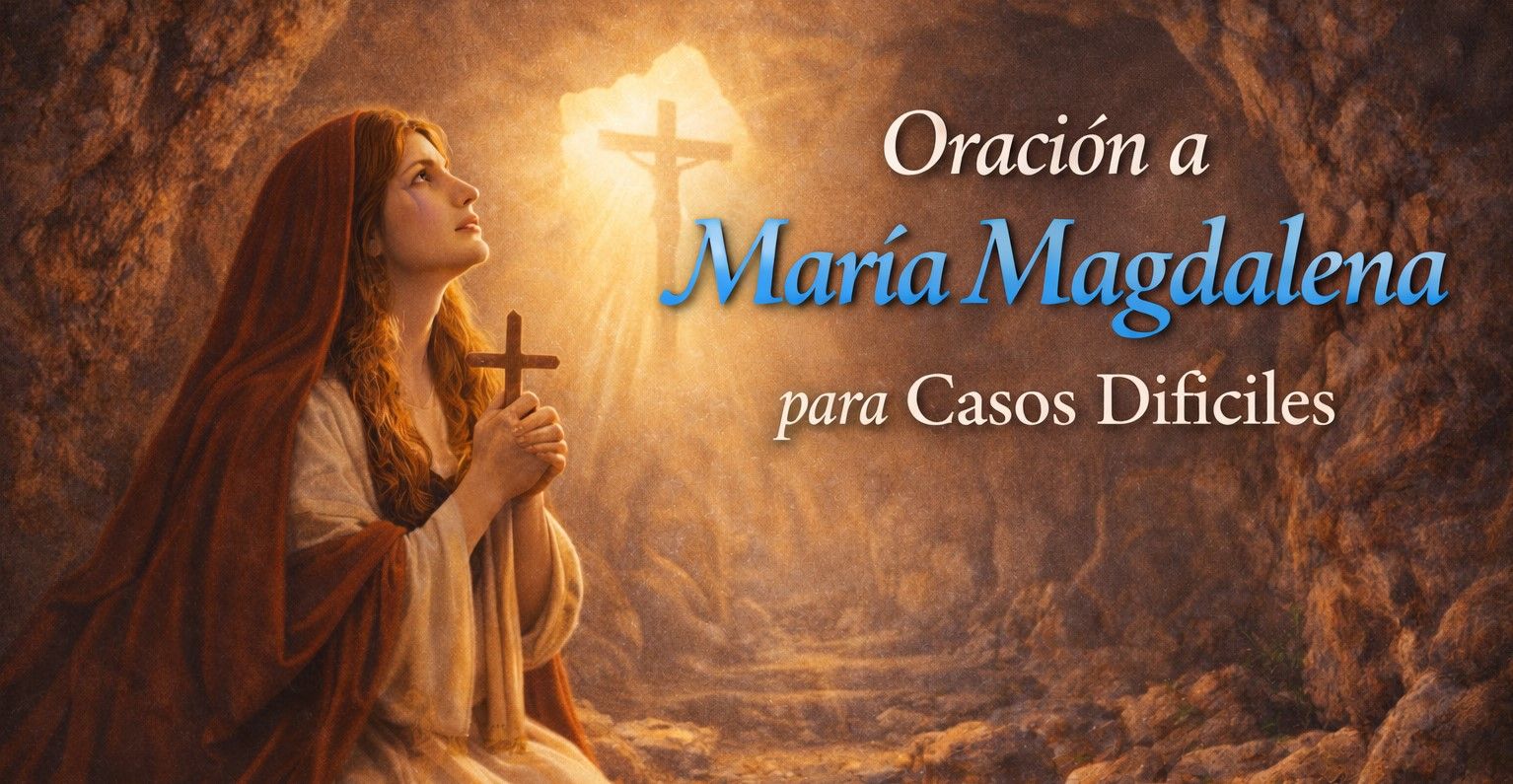 Oración a María Magdalena para Casos Difíciles, Conversión y Amor Verdadero