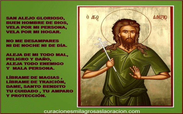 Oración a San Alejo