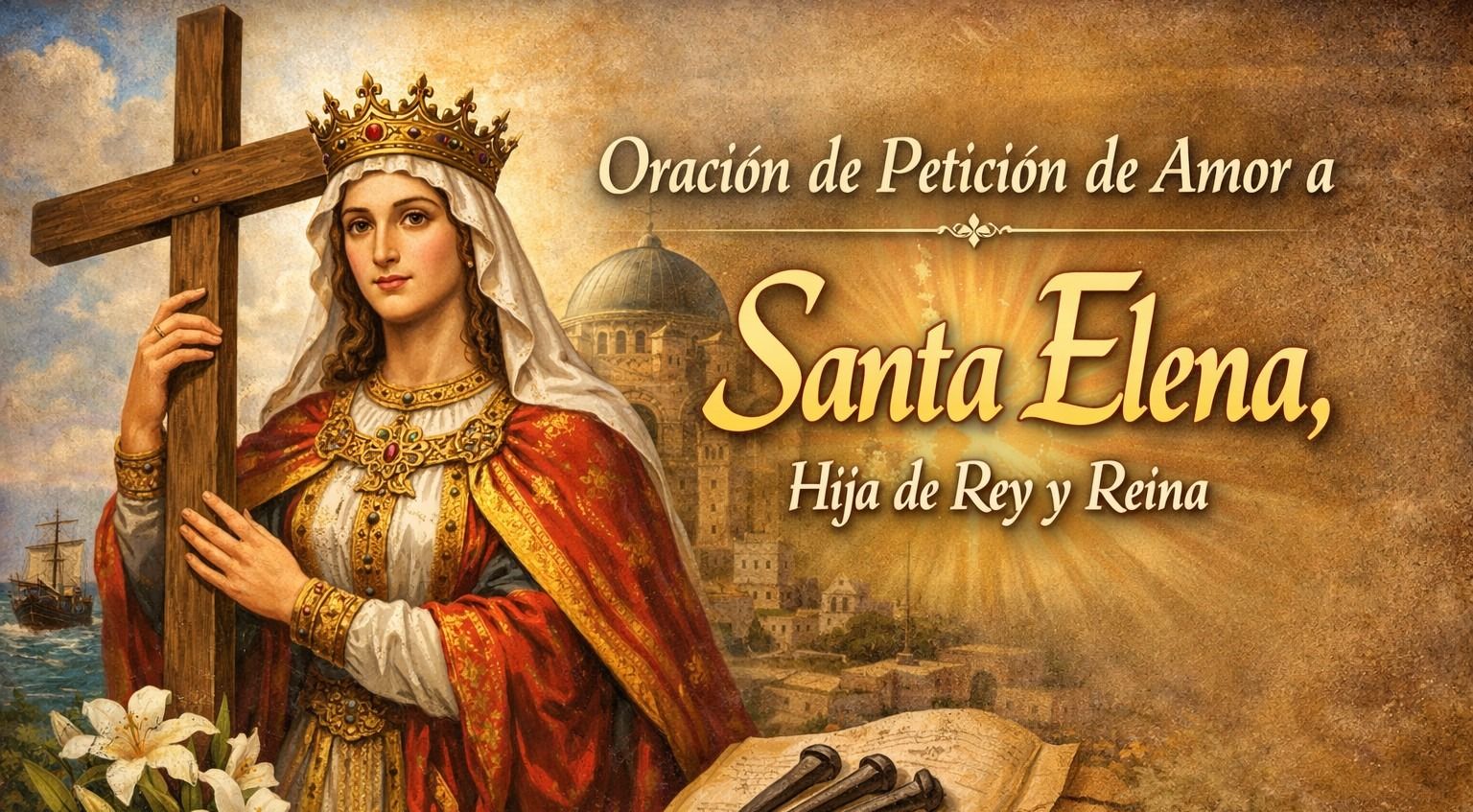 Oración de Petición de Amor a Santa Elena de la cruz