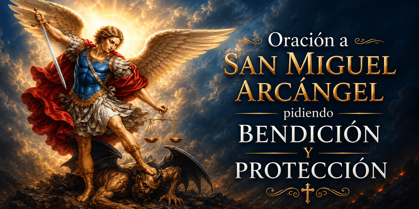 Oración a San Miguel Arcángel pidiendo Bendición y Protección