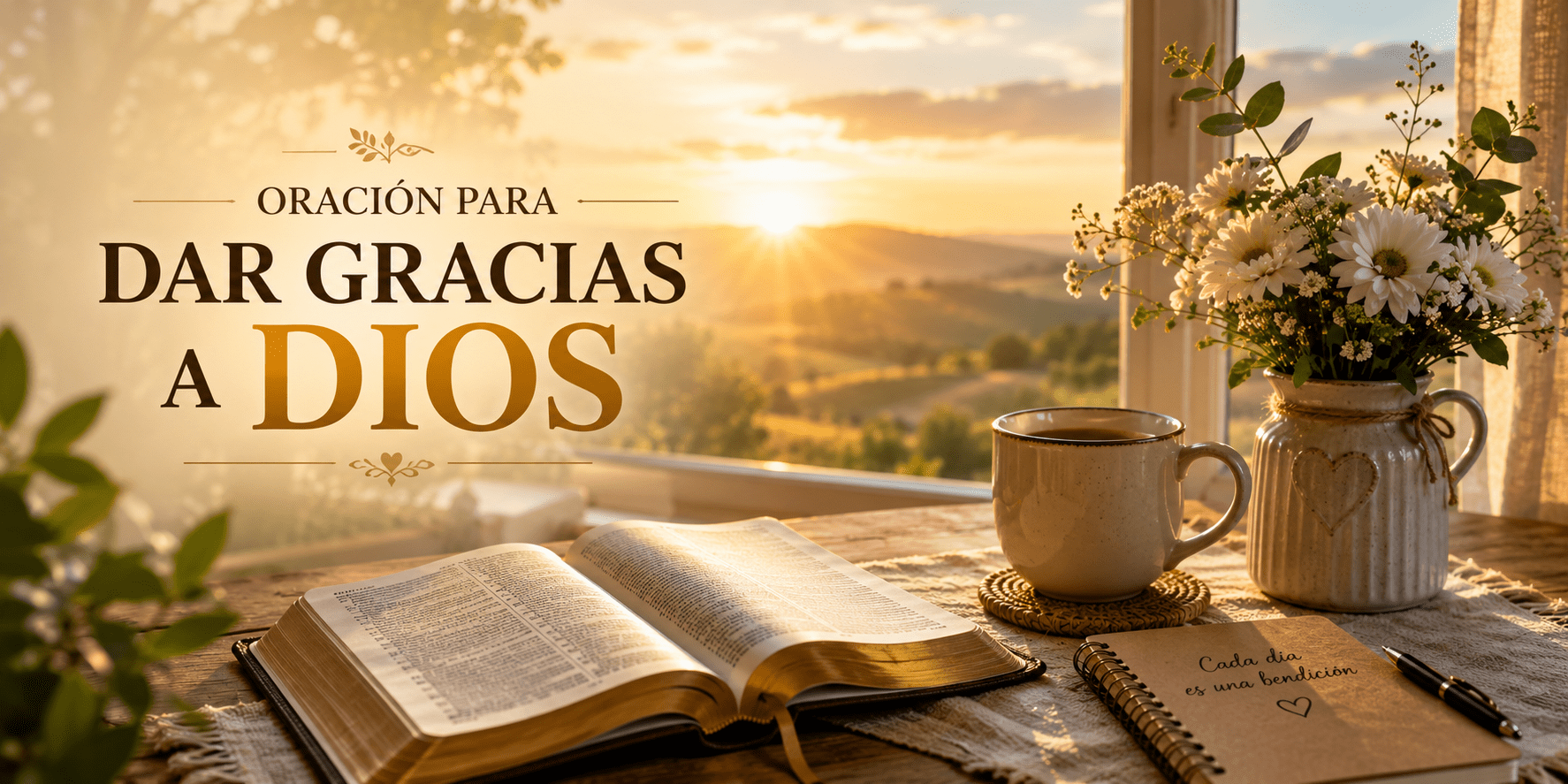 Oración para Dar Gracias a Dios