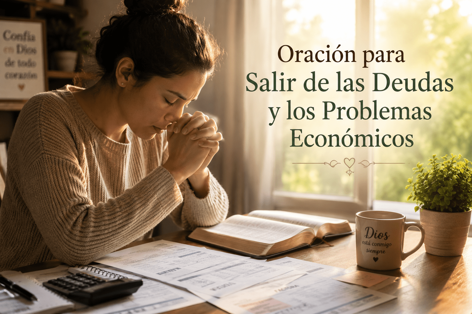 Oración para Salir de las Deudas